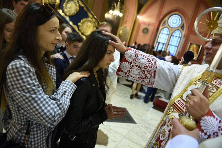 Bierzmowanie u św. Kazimierza w Nowym Sączu