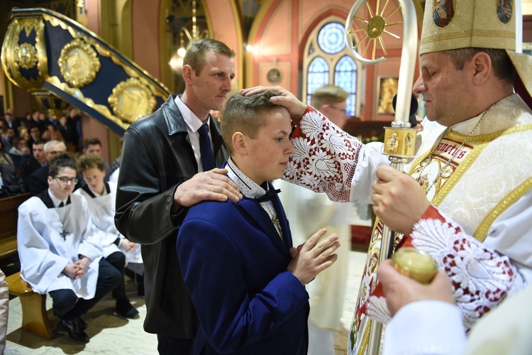 Bierzmowanie u św. Kazimierza w Nowym Sączu