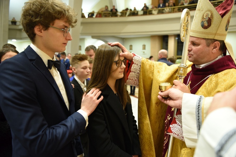 Bierzmowanie u św. Jana Pawła II