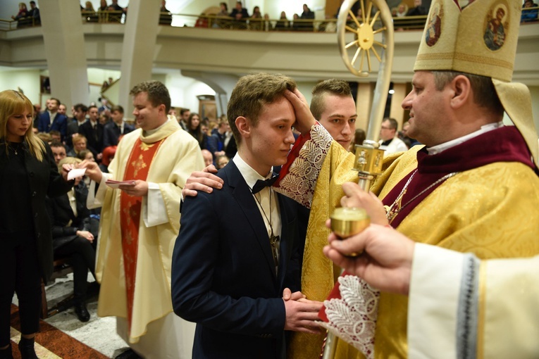 Bierzmowanie u św. Jana Pawła II