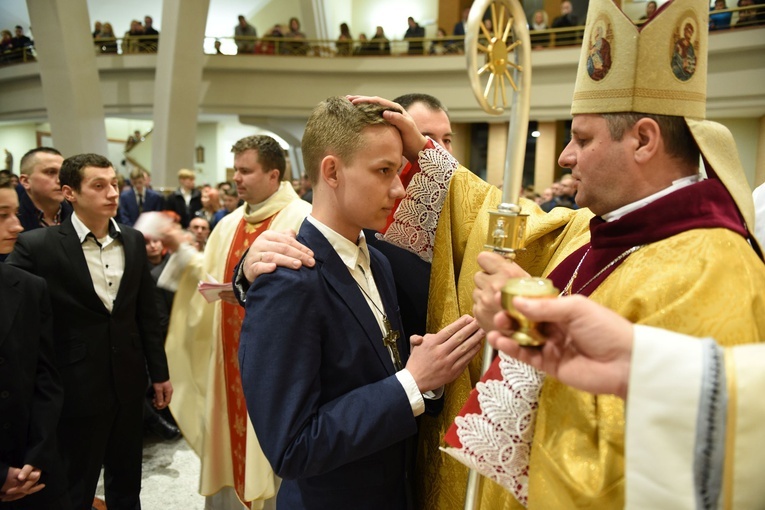 Bierzmowanie u św. Jana Pawła II