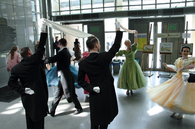 Balet "Cracovia Danza" w Bibliotece Jagiellońskiej.