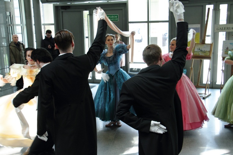 Balet "Cracovia Danza" w Bibliotece Jagiellońskiej.