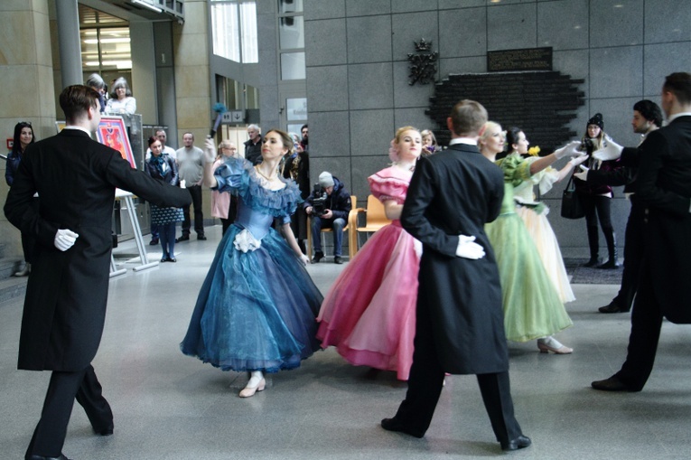 Balet "Cracovia Danza" w Bibliotece Jagiellońskiej.