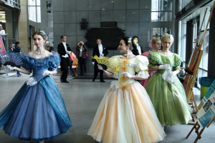 Balet "Cracovia Danza" w Bibliotece Jagiellońskiej.