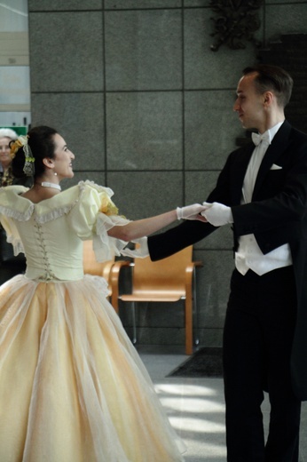 Balet "Cracovia Danza" w Bibliotece Jagiellońskiej.