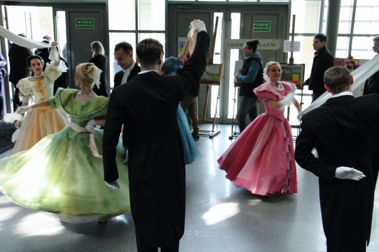 Balet "Cracovia Danza" w Bibliotece Jagiellońskiej.