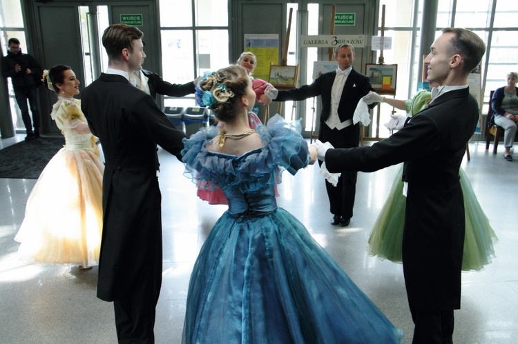 Balet "Cracovia Danza" w Bibliotece Jagiellońskiej.