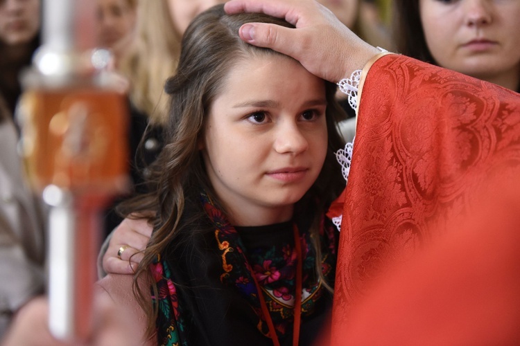 Bierzmowanie w Wielogłowach