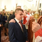 Bierzmowanie w Łososinie Dolnej