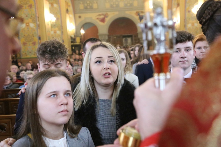 Bierzmowanie w Chorzelowie