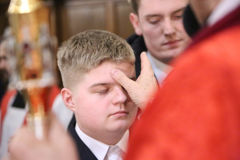 Bierzmowanie u Mateusza