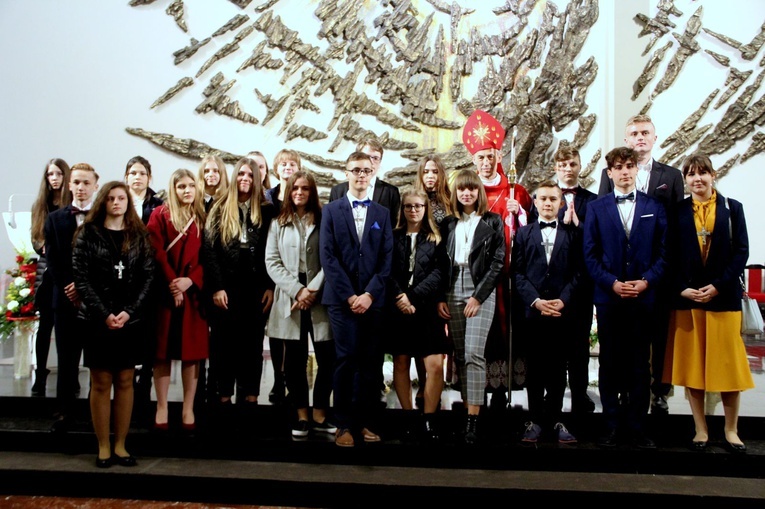 Bierzmowanie u Ducha Świętego w Mielcu