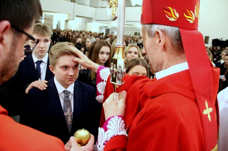 Bierzmowanie u Ducha Świętego w Mielcu