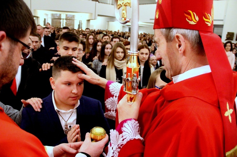 Bierzmowanie u Ducha Świętego w Mielcu