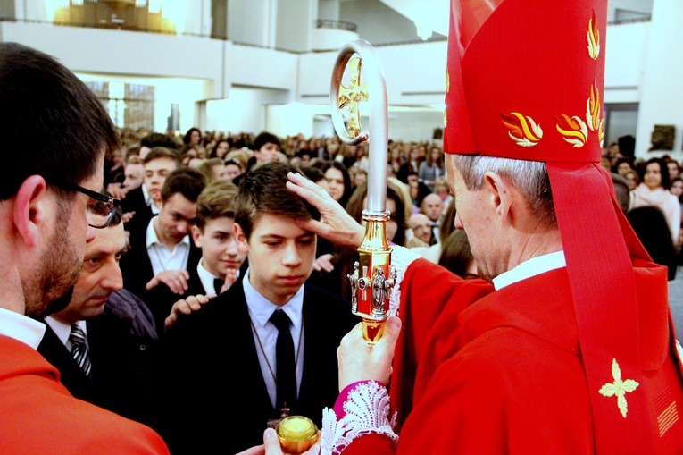 Bierzmowanie u Ducha Świętego w Mielcu