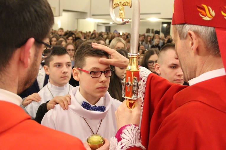 Bierzmowanie u Ducha Świętego w Mielcu