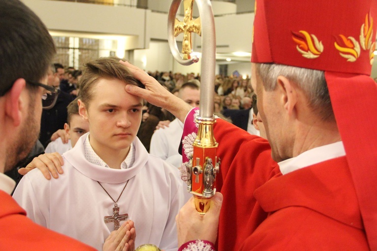 Bierzmowanie u Ducha Świętego w Mielcu