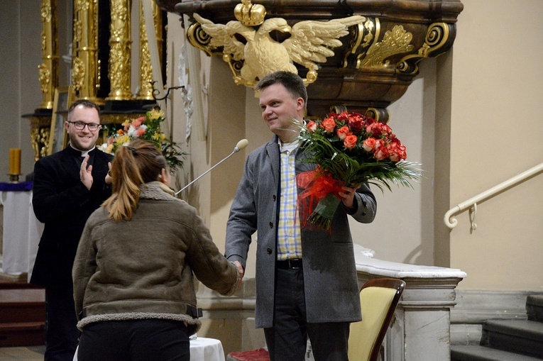 Szymon Hołownia w Strzelcach Opolskich