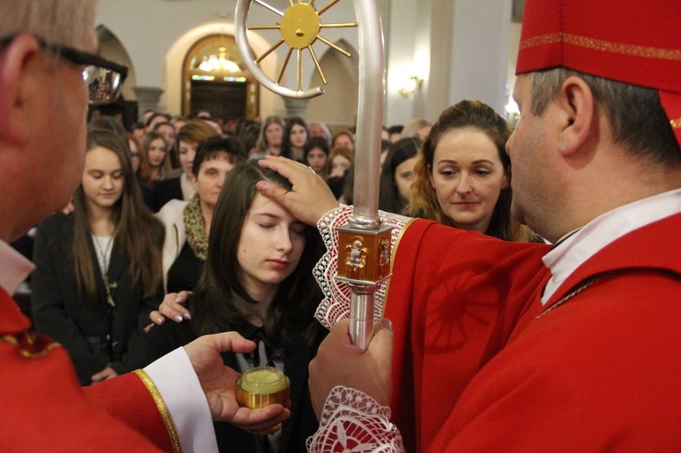 Bierzmowanie w Laskowej