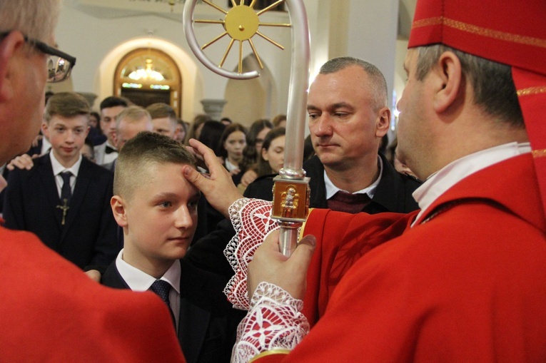 Bierzmowanie w Laskowej