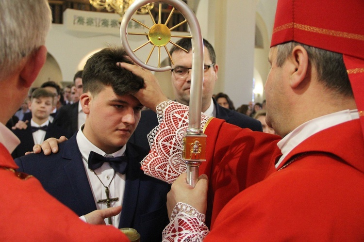 Bierzmowanie w Laskowej