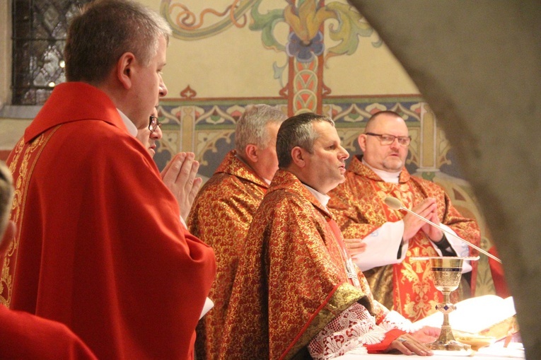 Bierzmowanie w Ujanowicach