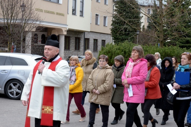 Droga Krzyżowa wokół radomskiego seminarium