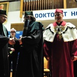 Uroczystość nadania tytułu doktora honoris causa KUL prof. A. Jamesowi McAdamsowi