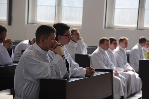 Posługa lektoratu w śląskim seminarium