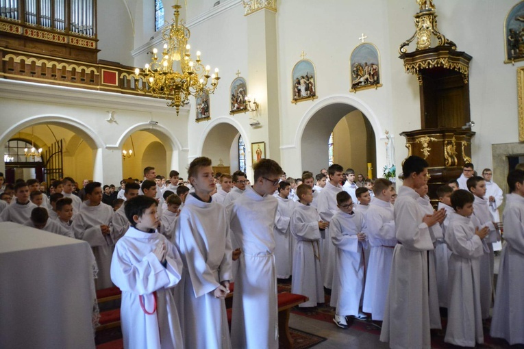 Błogosławieństwo lektorów w Żegocinie.