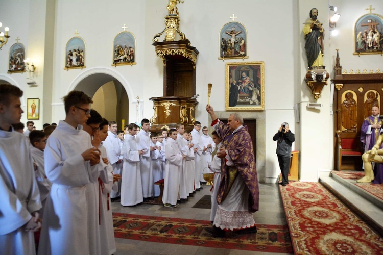 Błogosławieństwo lektorów w Żegocinie.