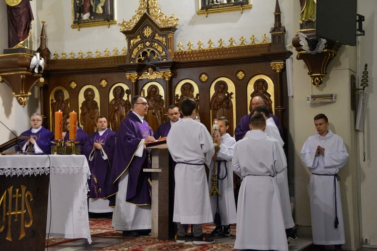 Błogosławieństwo lektorów w Żegocinie.