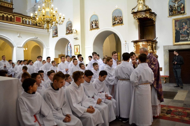 Błogosławieństwo lektorów w Żegocinie.