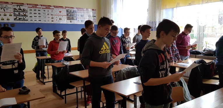 Błogosławieństwo lektorów w Żegocinie.