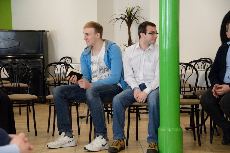 Rekolekcje powołaniowe w seminarium duchownym.