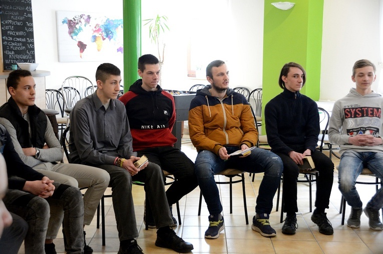 Rekolekcje powołaniowe w seminarium duchownym.