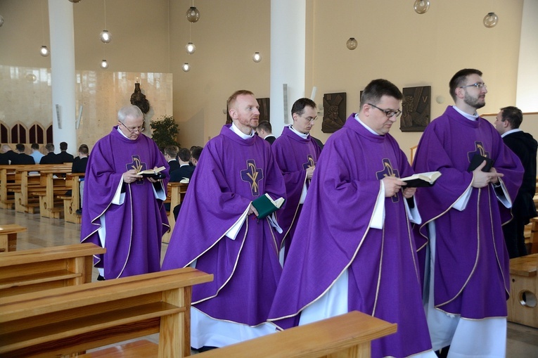 Rekolekcje powołaniowe w seminarium duchownym.