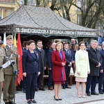 Przysięga terytorialsów na ostrowieckim Rynku