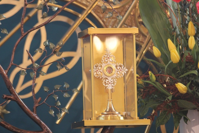 Wprowadzenie relikwii dzieci fatimskich do parafii w Mąkolicach