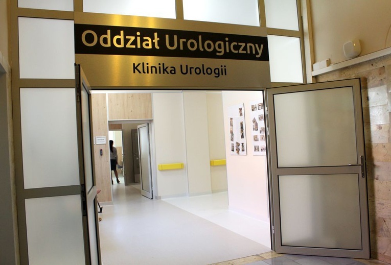 Oddział urologii po remoncie  