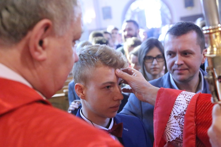 Bierzmowanie w Ryglicach