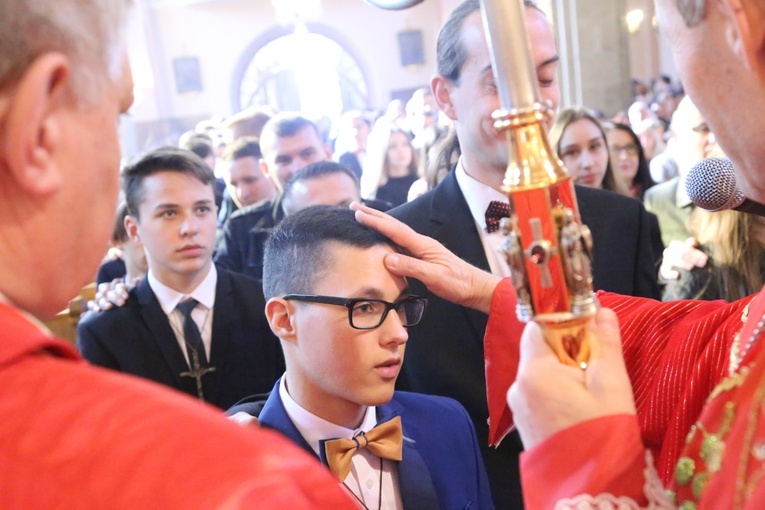Bierzmowanie w Ryglicach