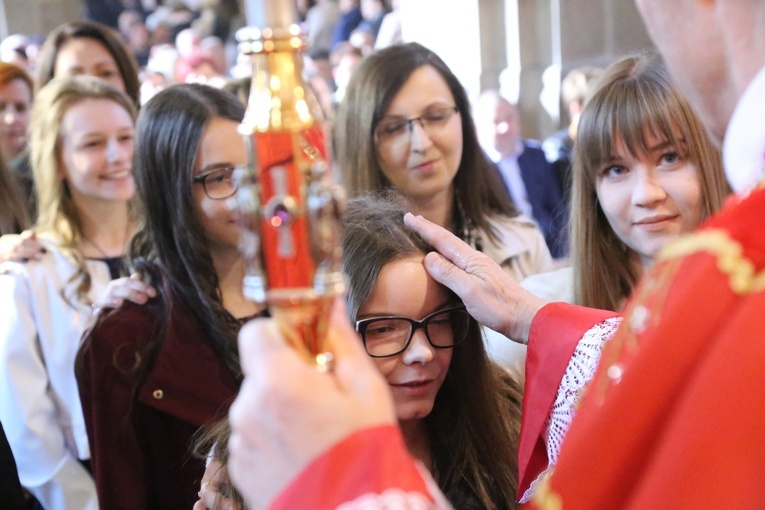 Bierzmowanie w Ryglicach