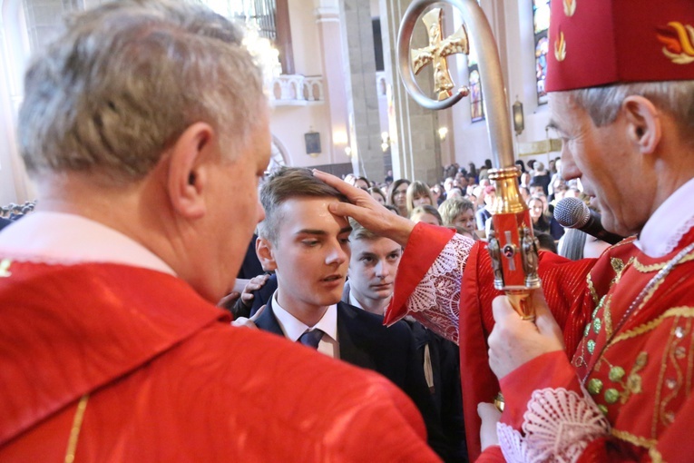 Bierzmowanie w Ryglicach