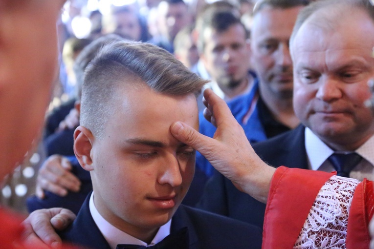 Bierzmowanie w Ryglicach