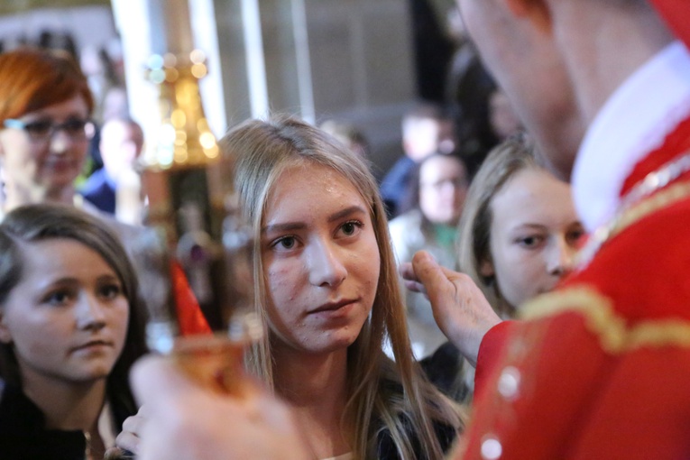 Bierzmowanie w Ryglicach