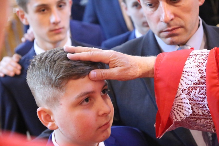 Bierzmowanie w Ryglicach