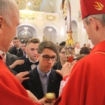 Bierzmowanie w kościele św. Jakuba w Tuchowie