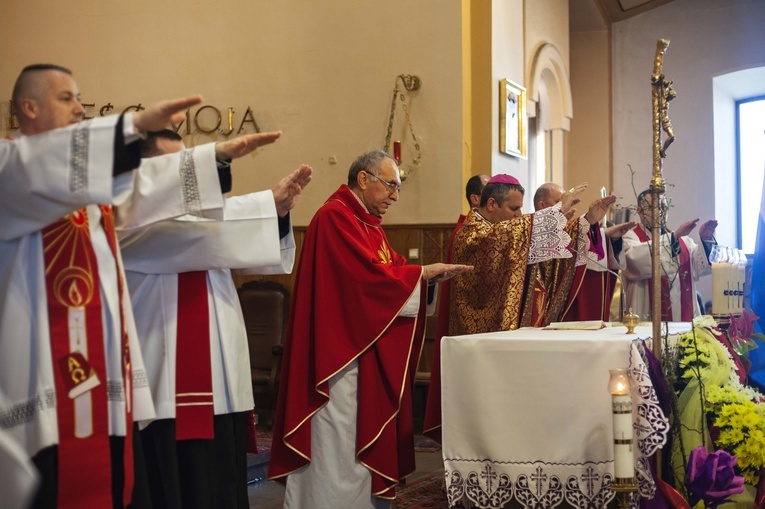 Bierzmowanie w Nowym Sączu-Zawadzie